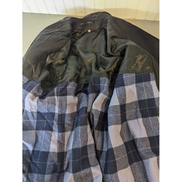 Geman Issue Military Peacoat Navy Double Breasted Coat Wool Flannel Lined Sz‎ 33 - Picture 3 of 14